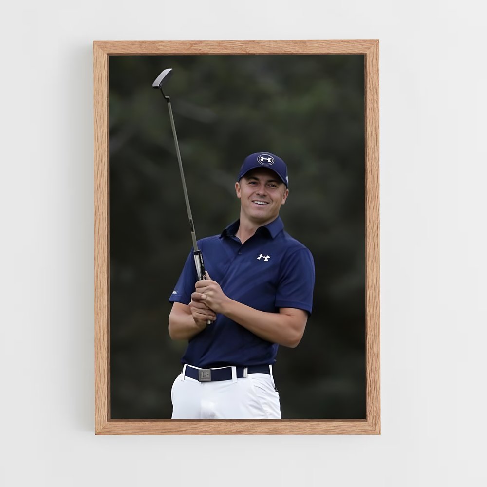 Poster Jordan spieth maîtrise – affiche Golf (vue 4)